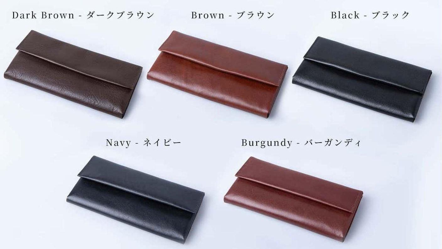 クラウドファンディングプロジェクト:TIDYシリーズ最小最軽量。イタリアンレザー使用の美しく機能的な小さい長財布