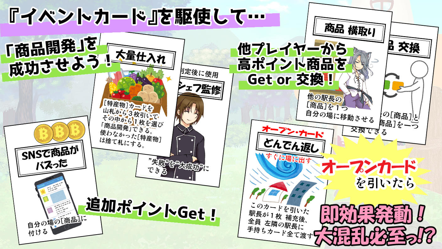 クラウドファンディングプロジェクト：「道の駅」をテーマにしたゲーム『アリ♪アリかも？アリえない！？』を作りたい！