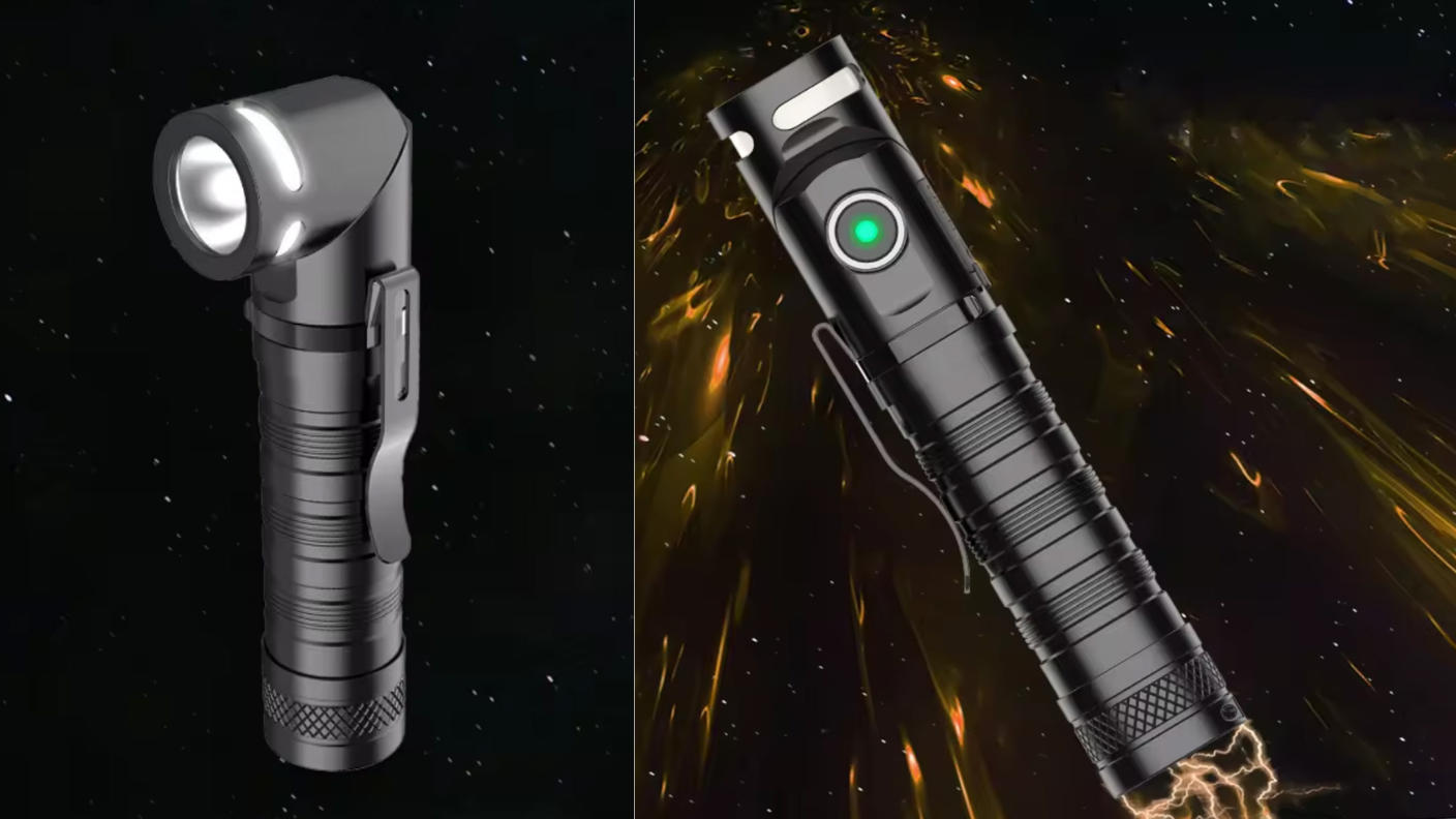 クラウドファンディングプロジェクト：累計1万個出荷◎回転ヘッドで帽子装着OK！驚異の高輝度＆照射距離のLED懐中電灯