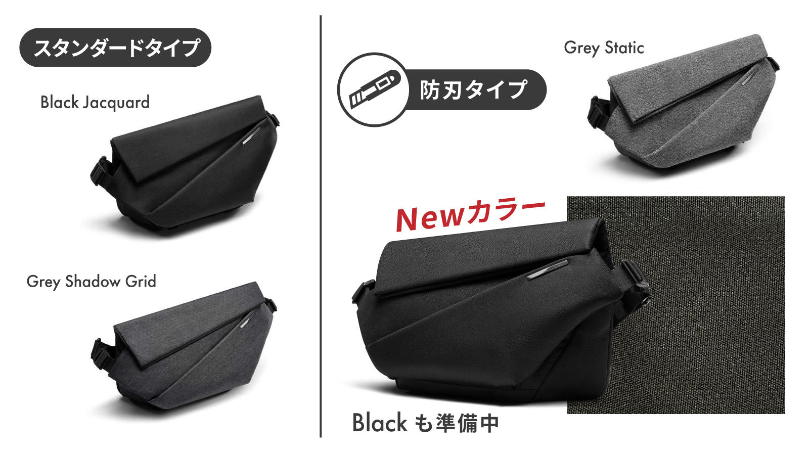 14インチPC、ペットボトルまで収納！拡張型大型スリングバッグ｜NIID