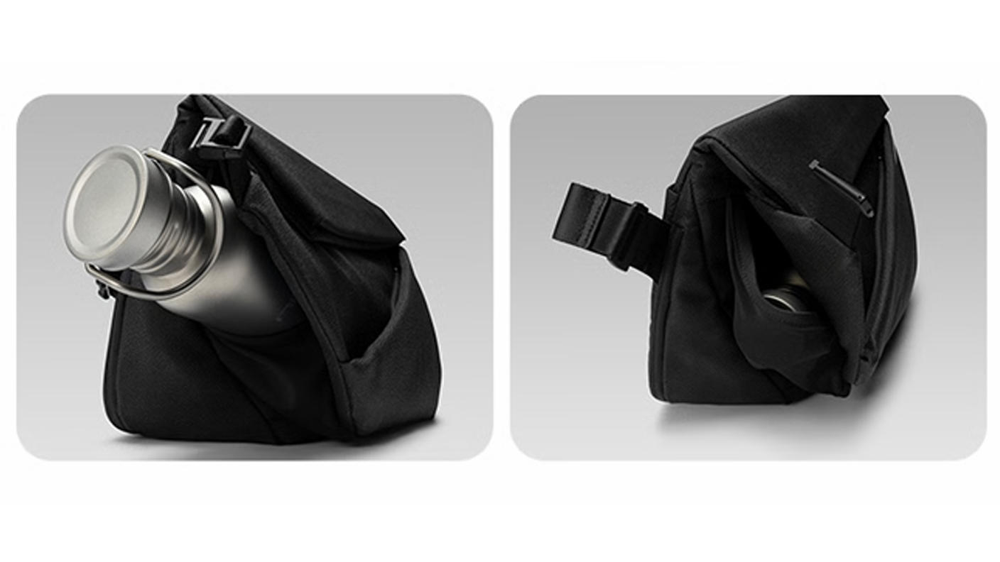 クラウドファンディングプロジェクト：14インチPC、ペットボトルまで収納！拡張型大型スリングバッグ｜NIID MEGA PRO