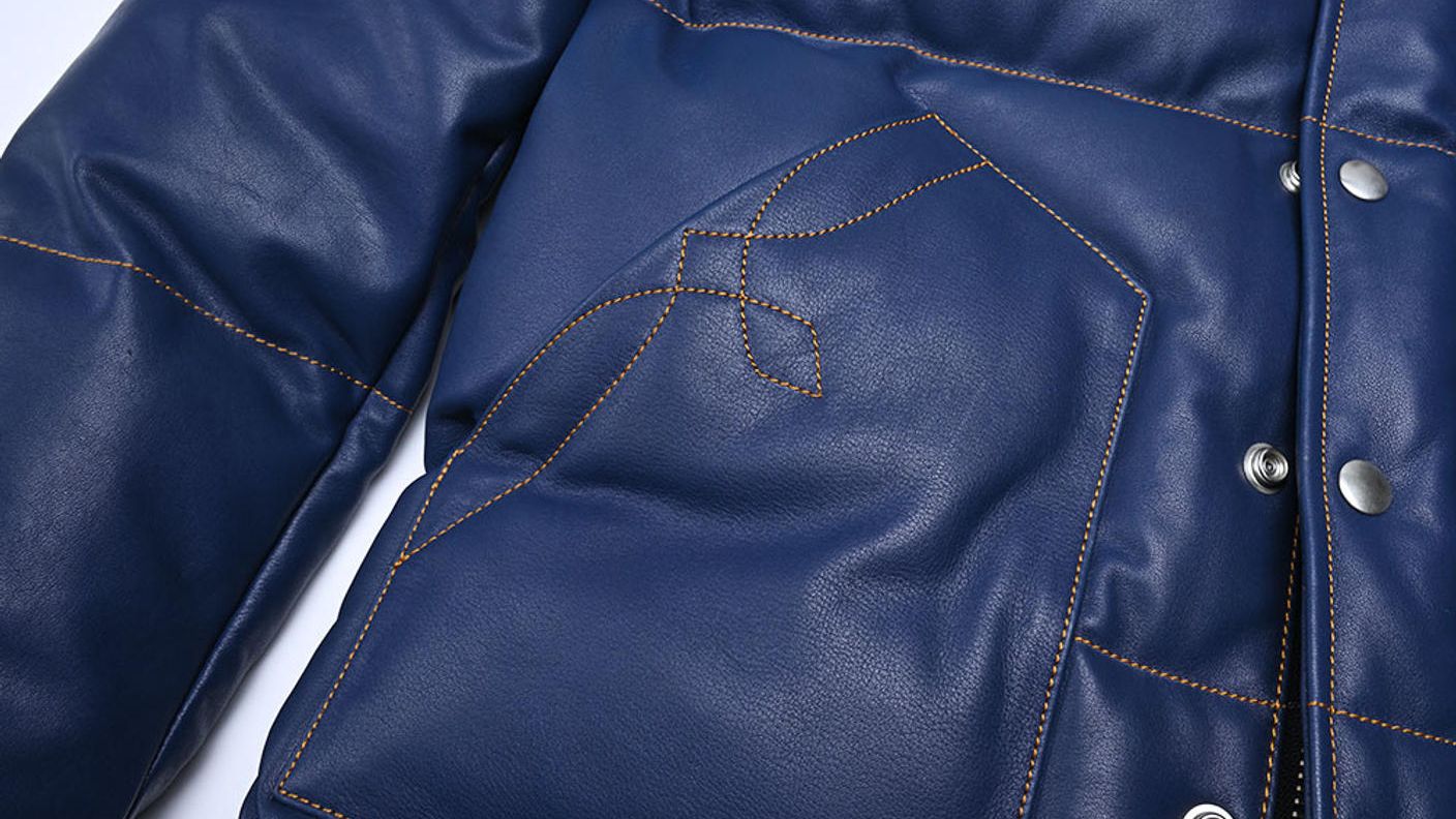 クラウドファンディングプロジェクト：デザイン性と機能性を兼備した、最上級のレザーダウンジャケット