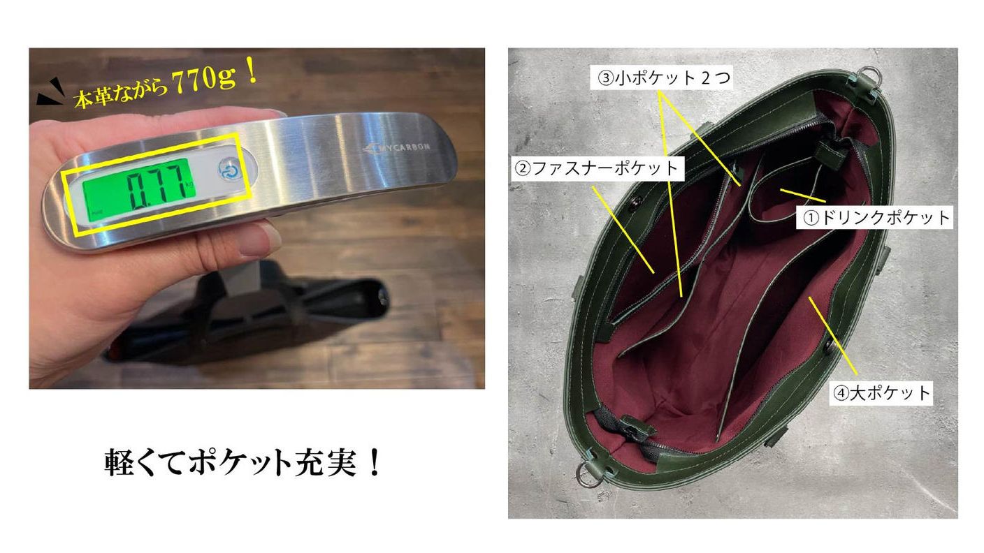 クラウドファンディングプロジェクト：まるで使い込んだような色艶で大人の味わいを楽しむ。極上アンチック3wayトート