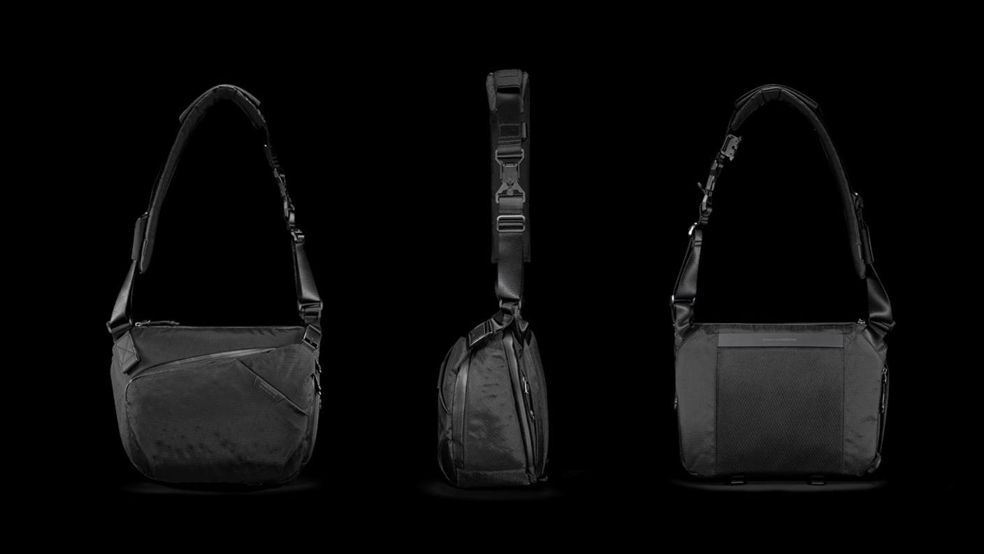 クラウドファンディングプロジェクト：21種類ポケット搭載！バッグ内の仕切りもカスタマイズ「Pixel Sling」