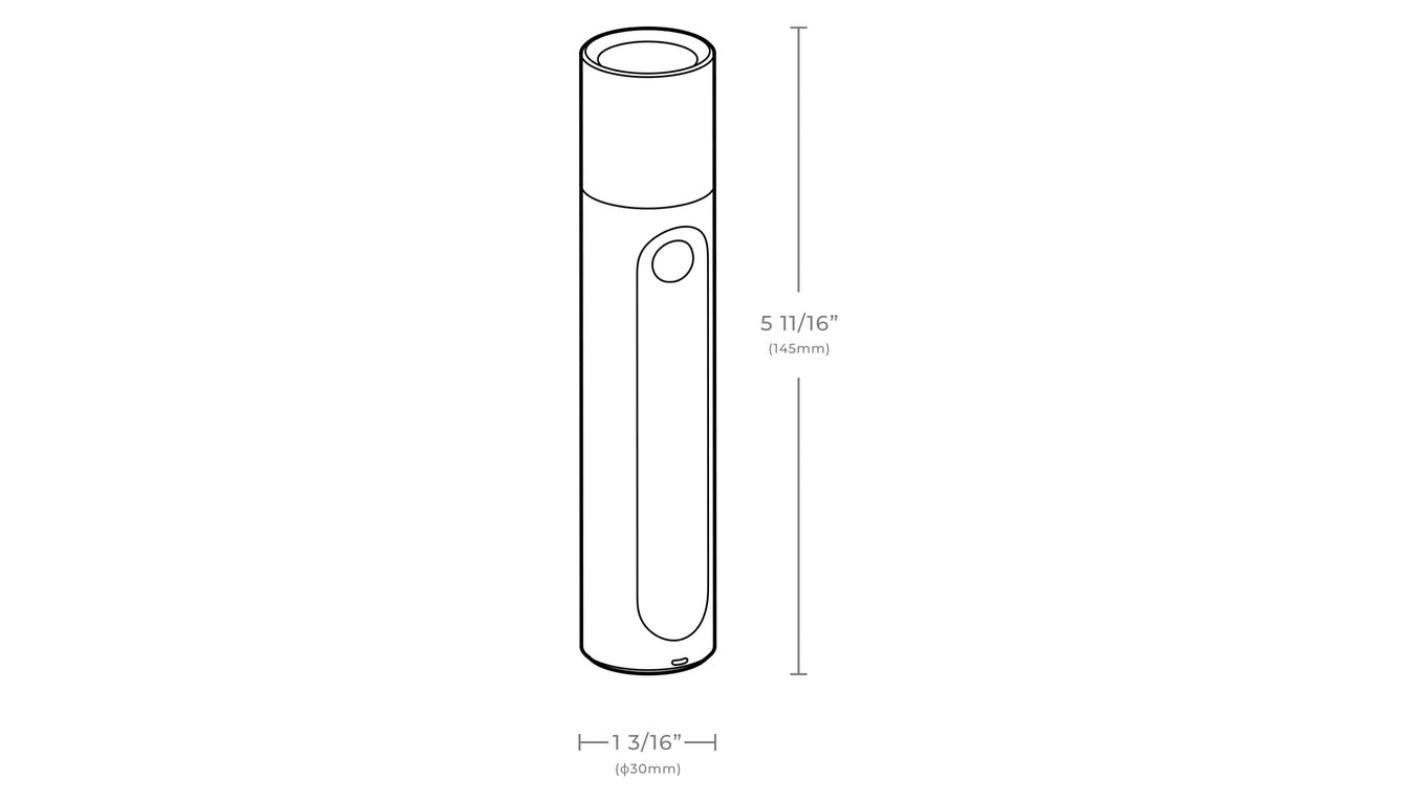クラウドファンディングプロジェクト：利便性、デザイン性どちらも妥協しない！防塵防水ミニマルサイズ多機能LED懐中電灯