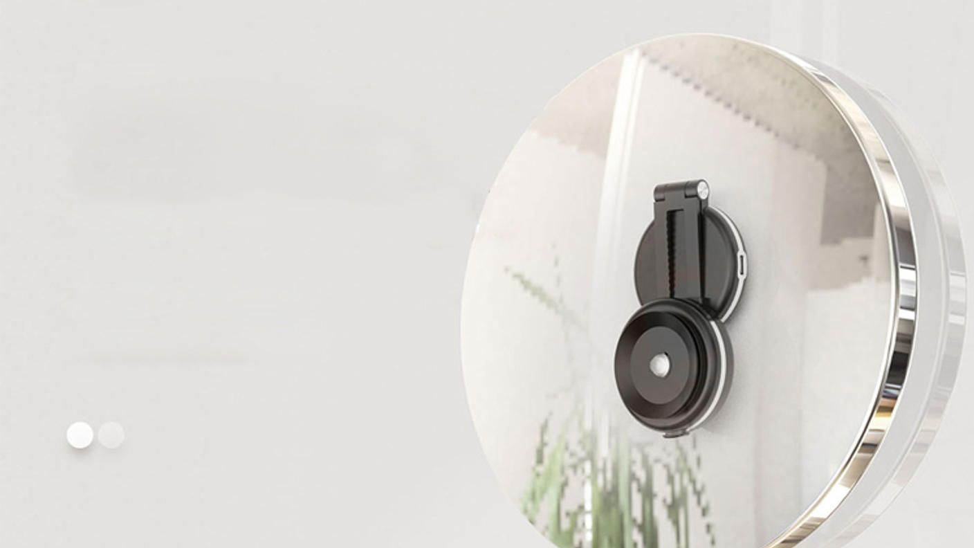 クラウドファンディングプロジェクト：1秒でガッシリ自動固定！ワイヤレス充電対応の真空吸着式スマホホルダー