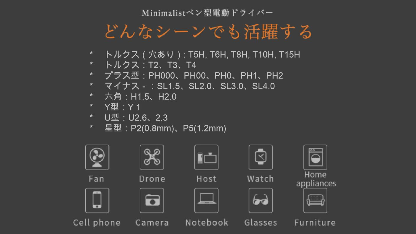 クラウドファンディングプロジェクト：更に便利に、コンパクトスタイルに！電動ドライバーセットPENDORA 28E