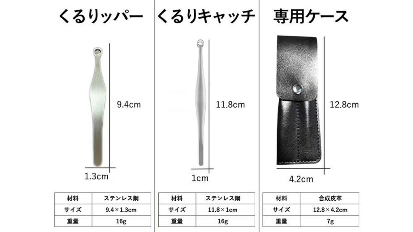 クラウドファンディングプロジェクト：１秒で簡単に鼻毛を処理できる！鼻毛カッターくるりッパー＋毛抜きセット！