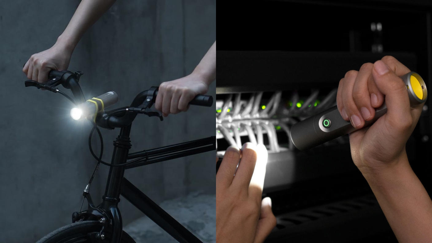 クラウドファンディングプロジェクト：利便性、デザイン性どちらも妥協しない！防塵防水ミニマルサイズ多機能LED懐中電灯