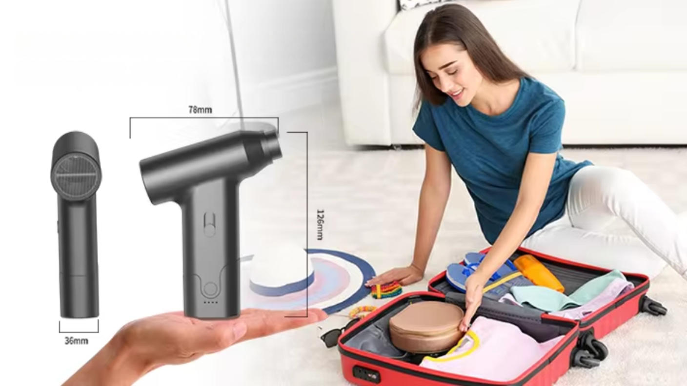 クラウドファンディングプロジェクト：送風・吸引！車やおうちでの掃除にもアウトドアにも最適な小型の2wayエアダスター