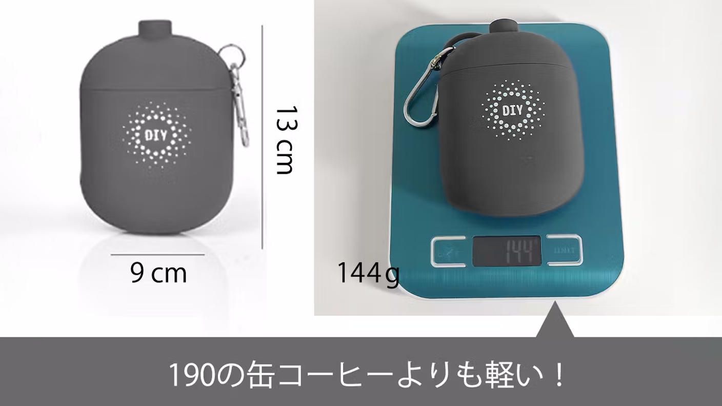 クラウドファンディングプロジェクト：累計出荷数1万個◎どこでもポンプになるケースで20秒で膨らむ3in1ネックピロー
