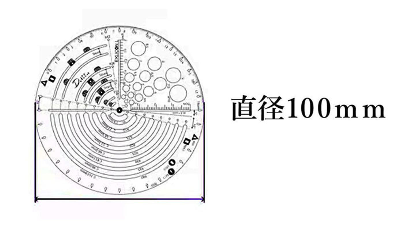 クラウドファンディングプロジェクト：黄金比を簡単かつ正確に描く！プロフェッショナル仕様の多機能スケール