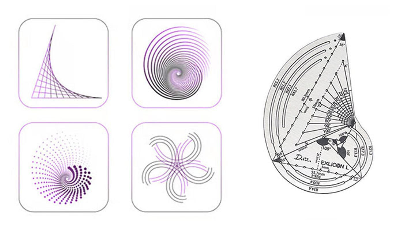 クラウドファンディングプロジェクト：黄金比を簡単かつ正確に描く！プロフェッショナル仕様の多機能スケール