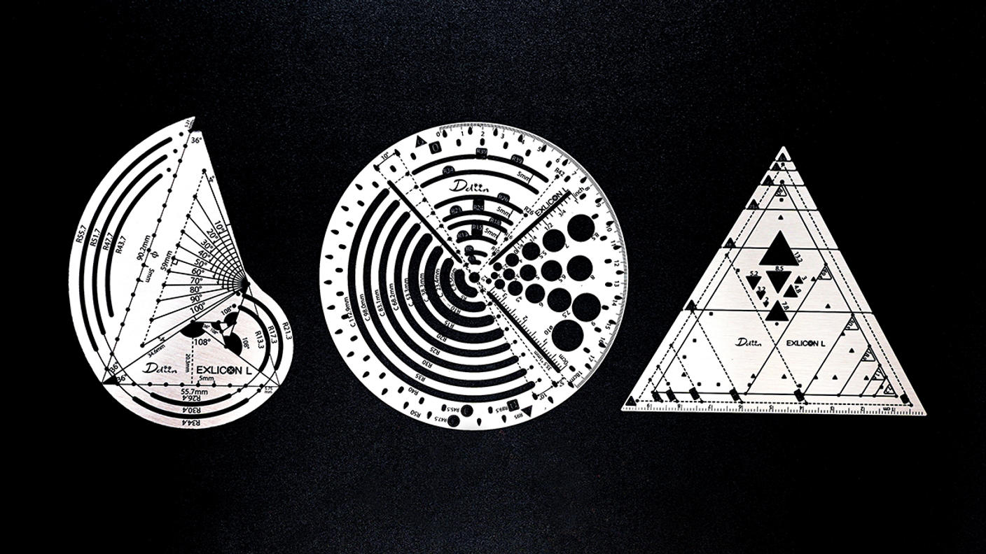 クラウドファンディングプロジェクト：黄金比を簡単かつ正確に描く！プロフェッショナル仕様の多機能スケール