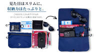 クラウドファンディングプロジェクト：”スマホ＋α”がすっきり収まる薄くて軽い【フラットバッグ】