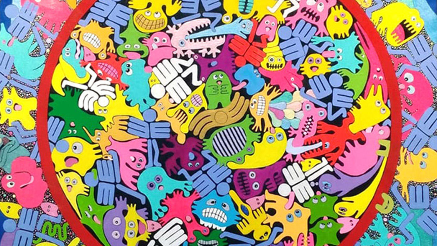 【一点物アート】可愛さに内包された痛みと怒りと悲しみとアイロニー アーティスト院南弘樹の描く【ある惑星のいきもの】を知育玩具として