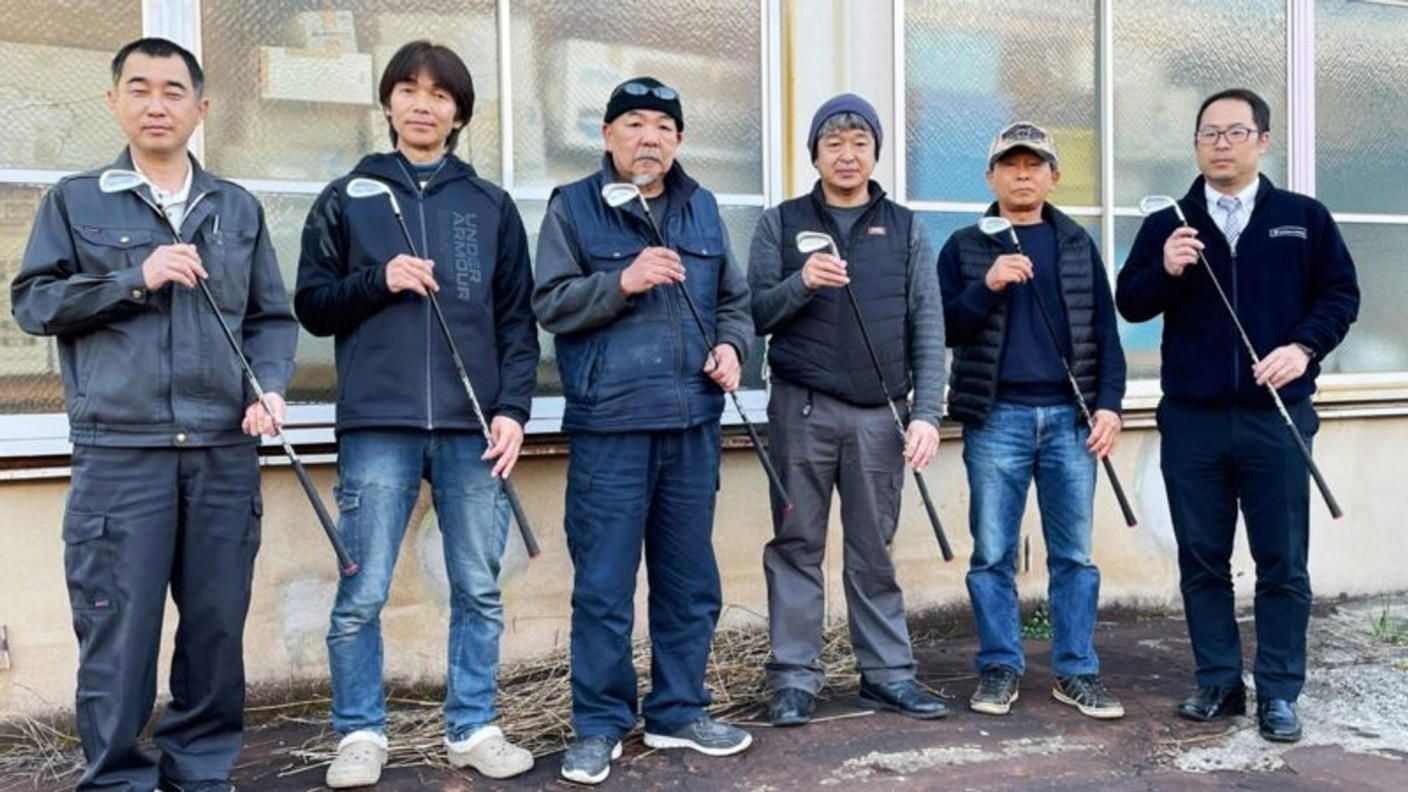クラウドファンディングプロジェクト：東邦ゴルフ60年の技術と、市川町の匠の力をひとつに。ワンレングスアイアン × 削り出しL字型パター。