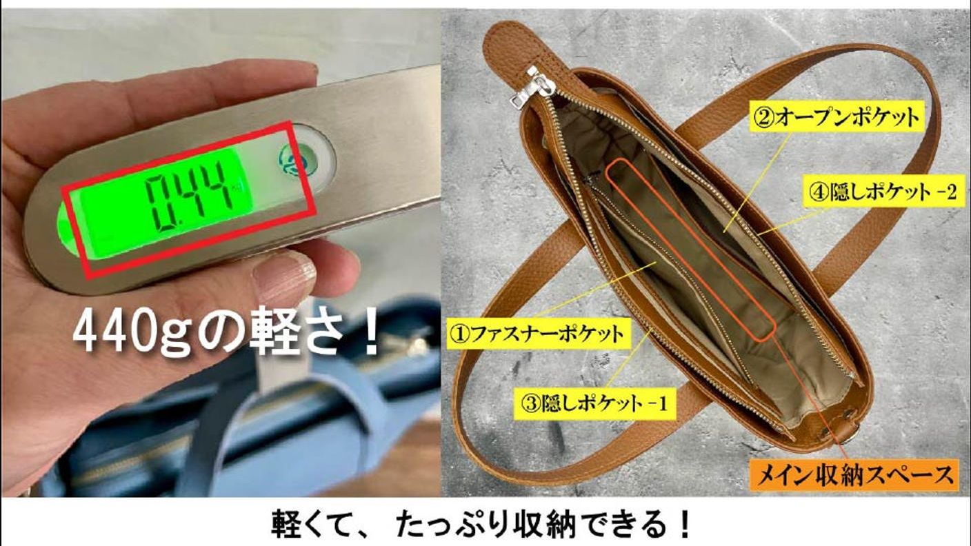 クラウドファンディングプロジェクト：まるで自動開閉！サッと出し入れできるポケットでスマートな　『大人の極上ミニバッグ』