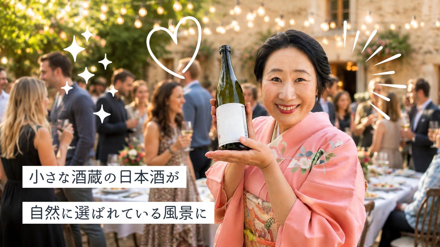 クラウドファンディングプロジェクト：日本酒の美味しさを広めるため海外進出を応援してほしい！
