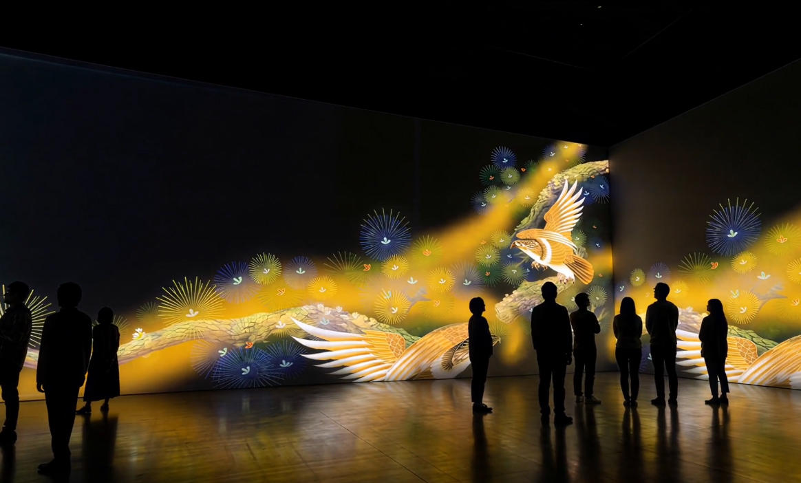 町工場からフランス・カンヌへ、京友禅の伝統文様をデジタル映像アート