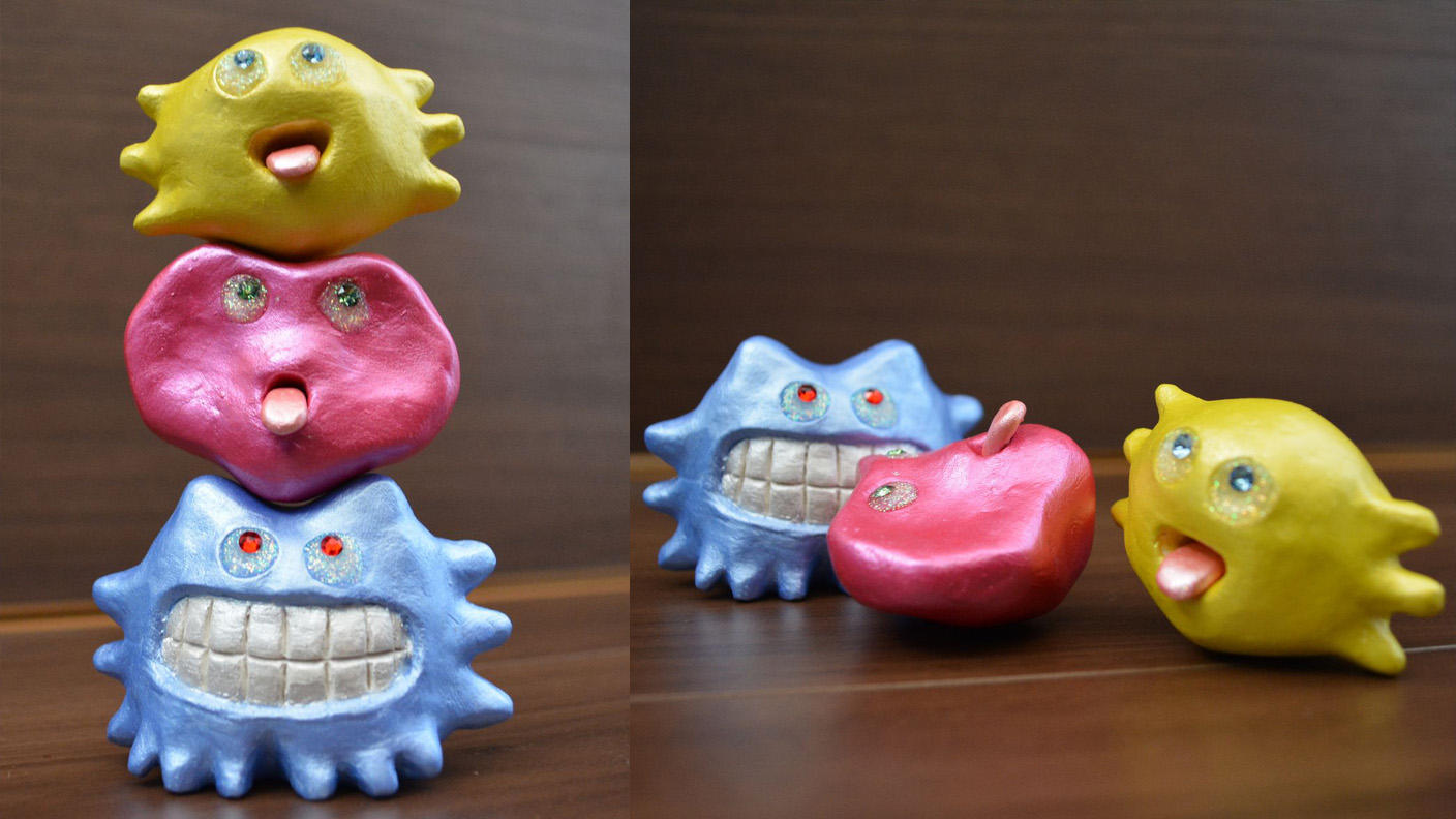 アーティスト院南弘樹の描く【ある惑星のいきもの】を知育玩具として