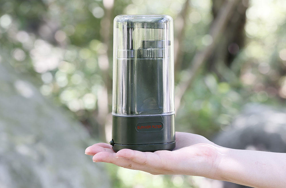 非常・災害時に役立つポータブル浄水器「サバイバーフィルタープロ