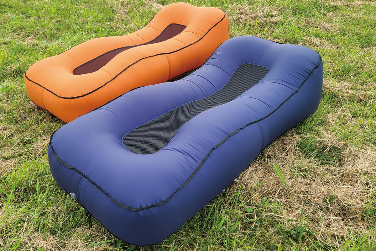 空気を入れるだけでふわふわな寝心地。約5秒で完成！さらふわ「エアー