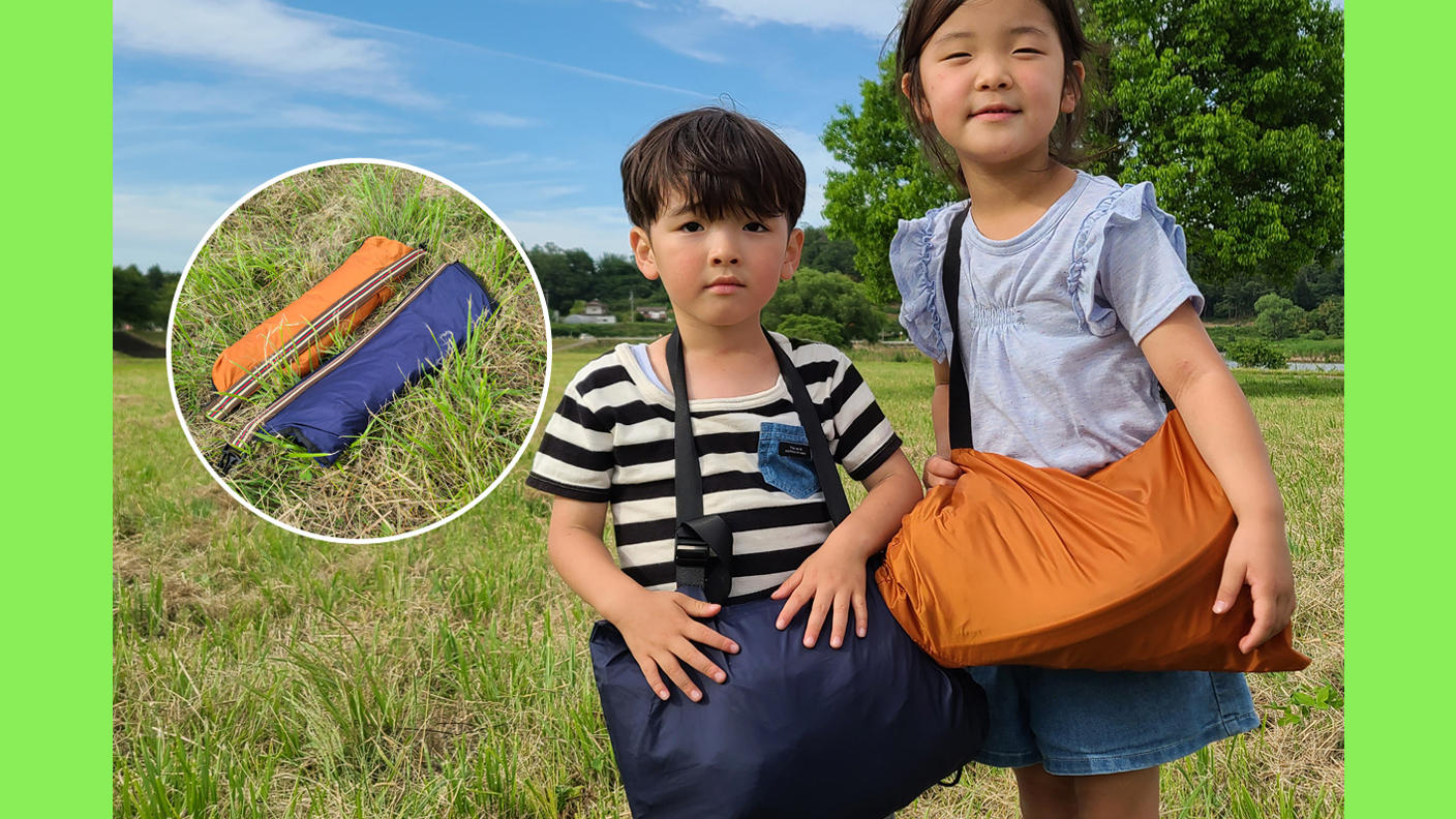 空気を入れるだけでふわふわな寝心地。約5秒で完成！さらふわ「エアー