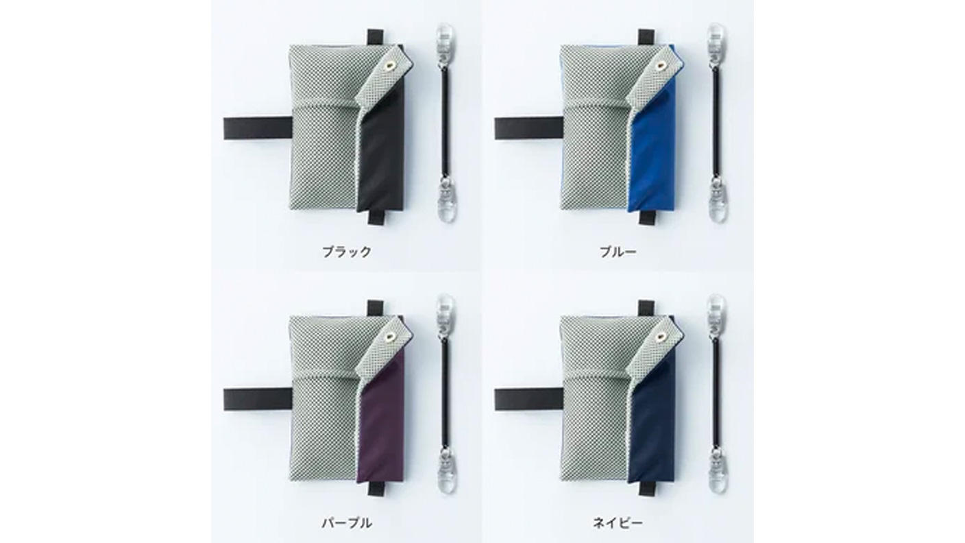 3秒で水滴拭き取り。電車内や屋内でも長傘さらさら casara