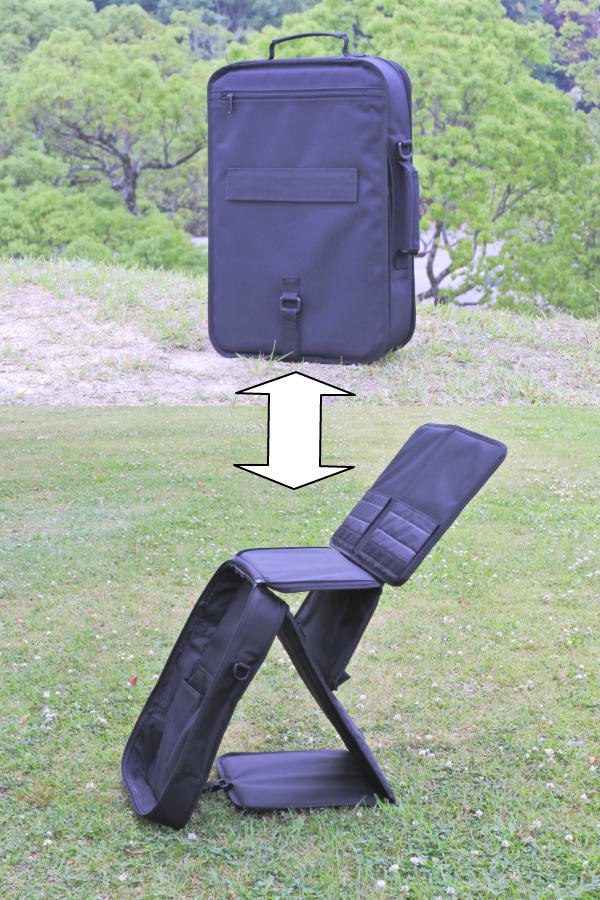 STAND KABAN（スタンドカバン）自立し変身するカバン 収納カバン→机