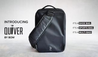 クラウドファンディングプロジェクト:通勤にスポーツに!アクティブユーザーに最適化された多機能バッグ「Quiver」Wストラップセット