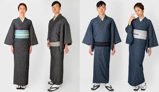 クラウドファンディングプロジェクト：気軽にフルオーダーできる、上質国産デニム地を使用した着物《GIZA》