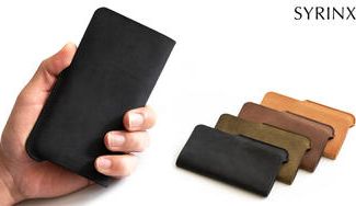 クラウドファンディングプロジェクト：使うほどジャストフィット《挟む》iPhoneスリーブケース［Business Collection］