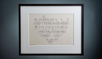 クラウドファンディングプロジェクト:【家系図をアートに】人間国宝の和紙と美術館品質の額装でつくる家系図