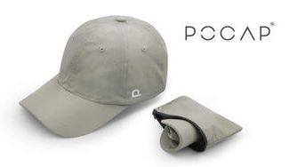 クラウドファンディングプロジェクト：折り畳みも、ポーチに収納も可能。型崩れしない帽子「POCAP」