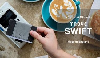 クラウドファンディングプロジェクト：英国発。大人のためのキャッシュレス財布「TROVE Swift」