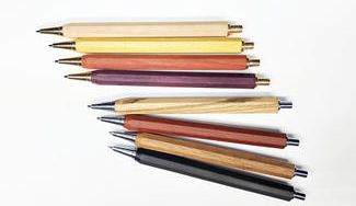 クラウドファンディングプロジェクト:希少樹木の八角シャープペン