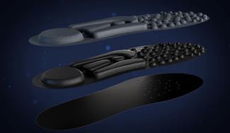 クラウドファンディングプロジェクト：歩くだけでマッサージ　あなたの足を重力から解放する「3Dインソール」