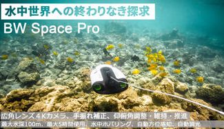 クラウドファンディングプロジェクト：水中世界を4K撮影！海や川の思い出を鮮やかに残す【水中ドローンBW Space Pro】