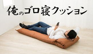 クラウドファンディングプロジェクト:自宅でゴロゴロとくつろぎのひと時「俺のゴロ寝クッション」