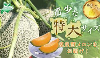 クラウドファンディングプロジェクト：今年もお届けします！Mama's Harvest 富良野山部メロン超特大サイズ 数量限定販売