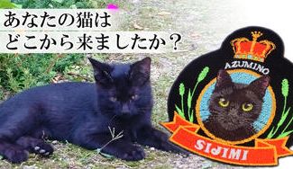 クラウドファンディングプロジェクト：みんなで猫との出会いを語ろう！猫の名前と出身入りの刺繍エンブレム