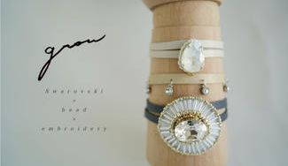 クラウドファンディングプロジェクト：“お守りのようなアクセサリーを”願いを載せて紡ぐ、ビーズ刺繍とスワロフスキーのアクセサリー。