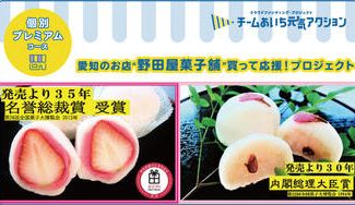 クラウドファンディングプロジェクト：最高位賞受賞『いちご大福』Y!ﾆｭｰｽ掲載｡楽天ﾗﾝｷﾝｸﾞ1位2部門をお取寄せ｡野田屋菓子舗