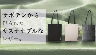 クラウドファンディングプロジェクト：使う人、地球、そして生産者も幸せにする新しい素材サボテンレザーを使ったoffsaitのトートバッグ