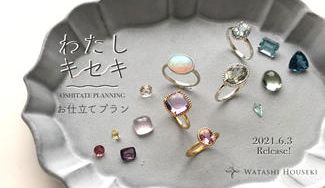 クラウドファンディングプロジェクト：ルースを愛でる、#天然石愛好家 の皆さまへわたしほうせきの「わたしキセキお仕立てプラン」を届けたい