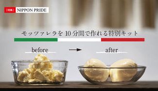 クラウドファンディングプロジェクト:いつもの味と全然違う!超限定版「感動の『できたてモッツァレラ』体感キット」