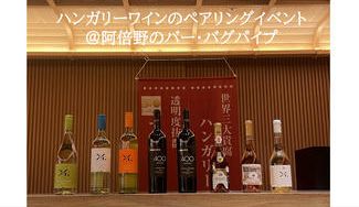 クラウドファンディングプロジェクト：世界三大貴腐ワインをはじめとしたハンガリーワインペアリングイベント＠阿倍野のバー・バグパイプ