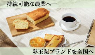 クラウドファンディングプロジェクト:失われつつある白岡市の梨文化を再度盛り上げたい!~持続可能な農業に向けて、梨の洋菓子を開発~