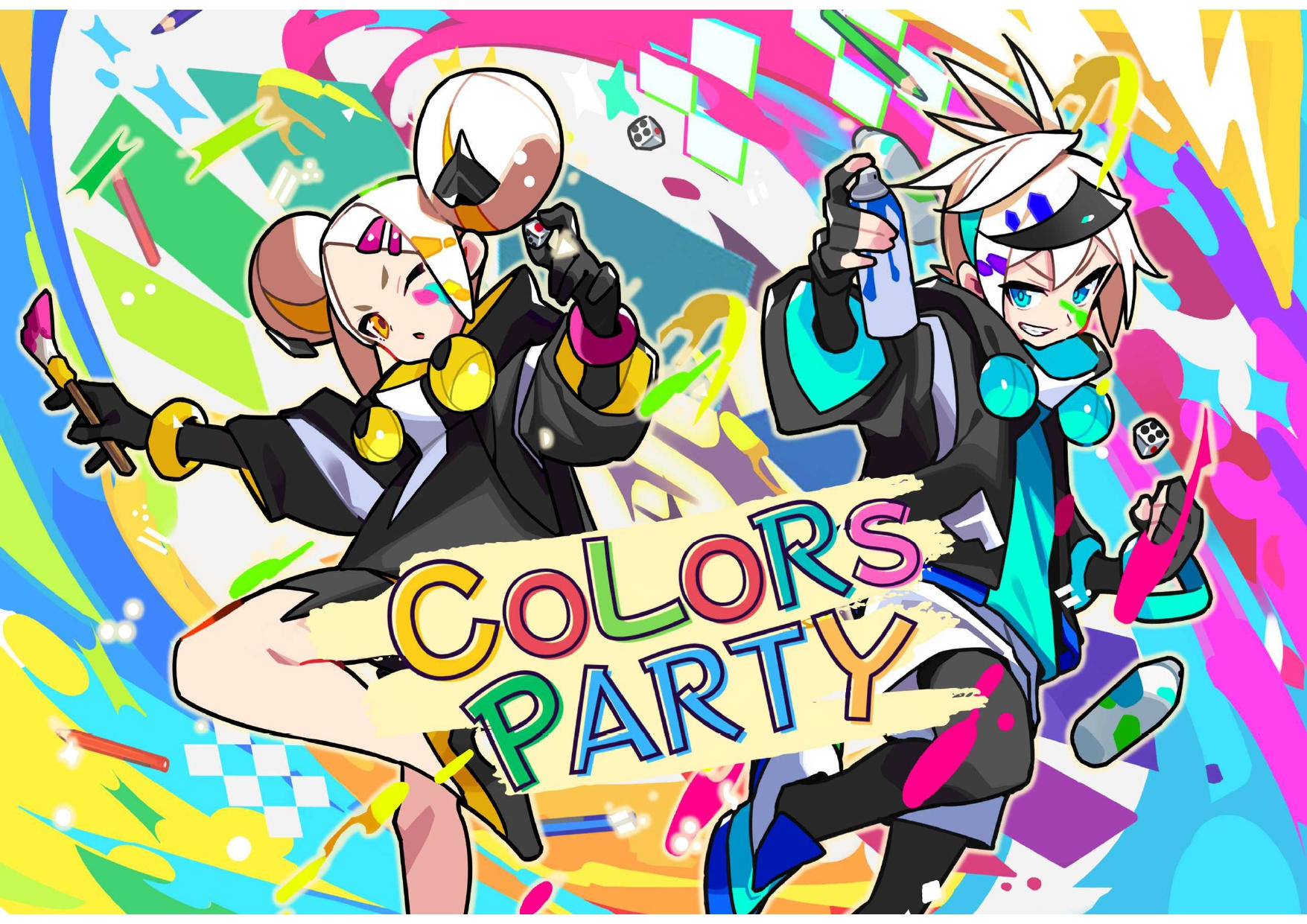 最高に楽しい”塗り絵”のゲーム『Colors Party』を作る